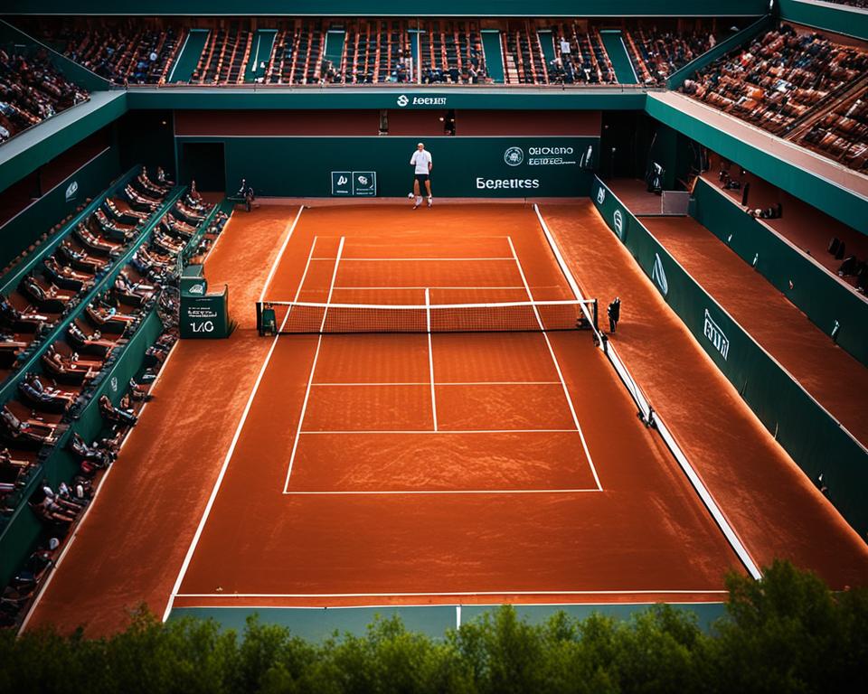 French Open clay courts